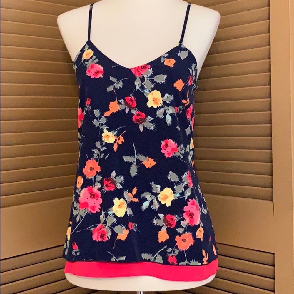 Candies Reversible Floral Tank XS